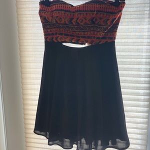 F21 brand new strapless dress